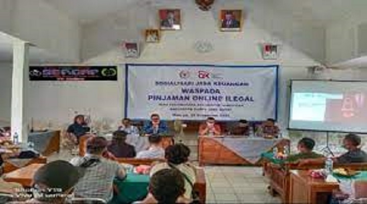 Sosialisasi 4 Pilar Pancasila UU 45 Didi Irawadi Syamsuddin SH. LL.M Di Desa Jangalaharja Sosialisasi