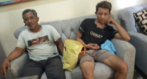 Dua Orang Pemilik BBM yang diamankan di Satreskrim Kabupaten Seruyan.