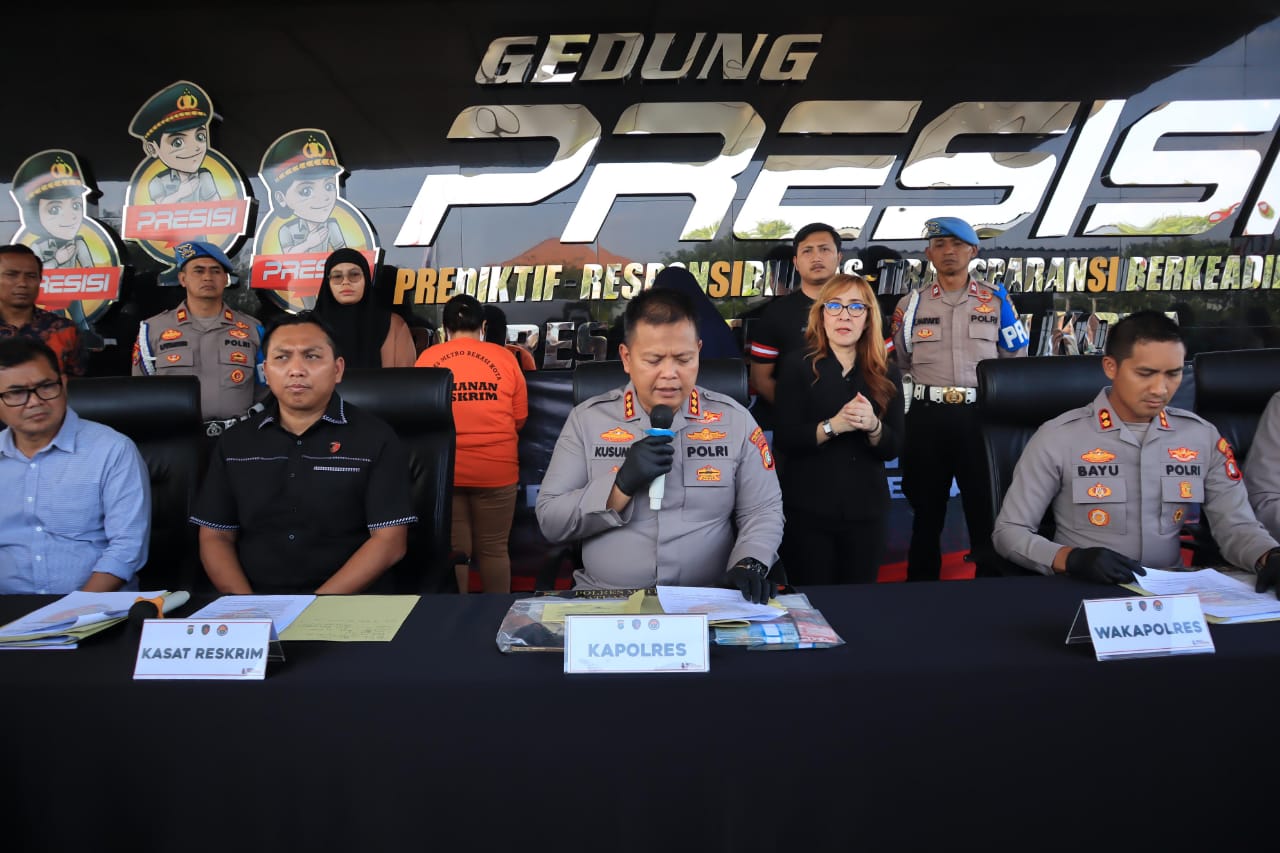 Polres Metro Bekasi Kota Bongkar Penipuan Properti 77 Korban Rugi Rp4,1 Miliar