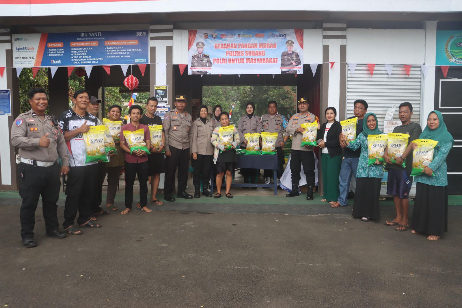 Gerakan Pangan Murah Polisi, Wujud Kepedulian Terhadap Ekonomi Masyarakat