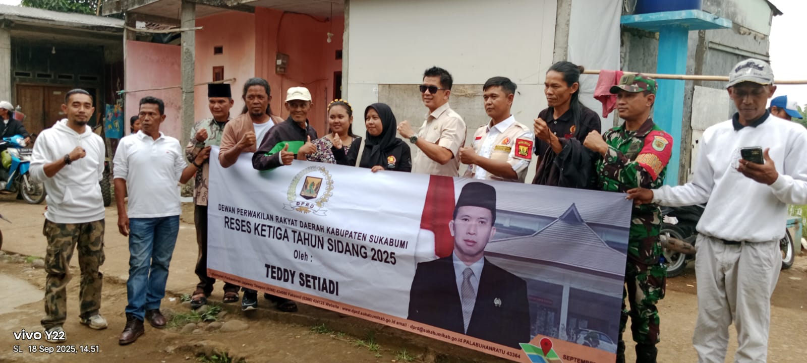 Reses Ke Tiga Tedi Setiadi Serap Aspirasi Pendidikan dan Infrastruktur