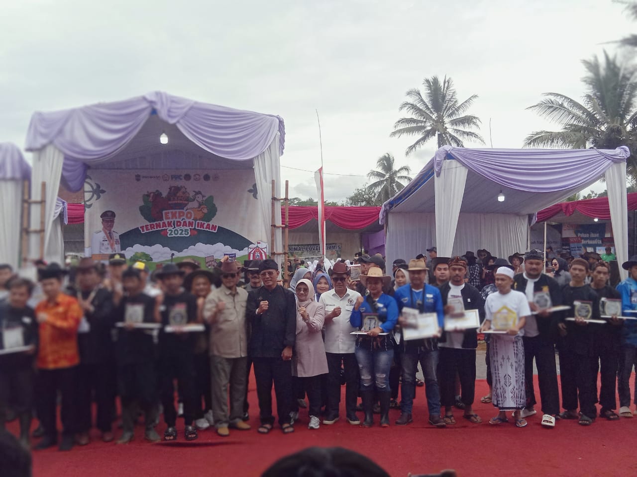 Bupati Herdiat Komitmen Dukung Ketahanan Pangan Nasional Lewat Expo Ternak Dan Ikan
