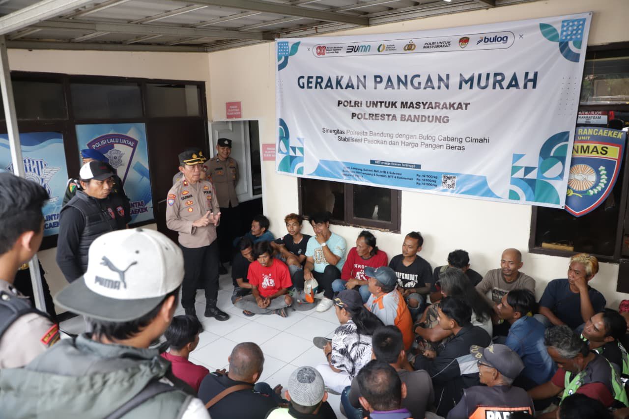 Polda Jawa Barat Gelar Operasi Pemberantasan Premanisme di Rancaekek, 38 Orang Diamankan