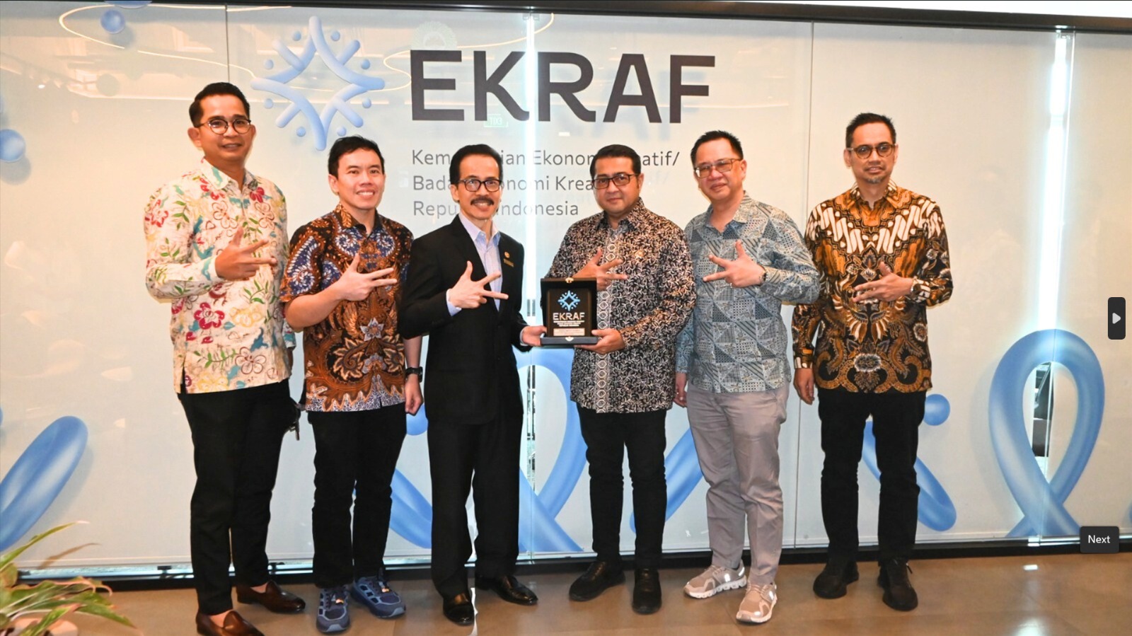 APTIKNAS Dorong Enam Program Strategis Digital Nasional dalam Audiensi dengan Menteri Ekraf