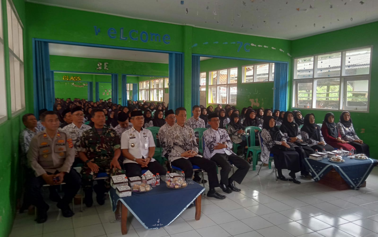 Halal Bihalal PGRI Rajadesa Untuk Meningkatkan Mutu Pendidikan