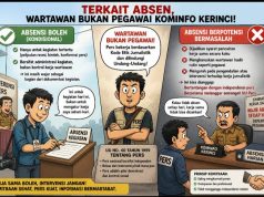 DisKominfo Kerinci Terapkan Absensi Online diLokasi Untuk Wartawan : Upaya Transparansi atau Pembatasan !!