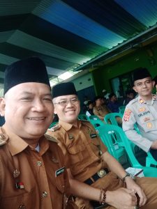 Turut Hadir ; Kades Sukajaya, Camat, Kapolsek Rajadesa