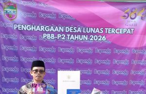8 Tahun Menjabat Kepala Desa, H Didin Raih Penghargaan 8 Unit Motor Dari Bupati Ciamis
