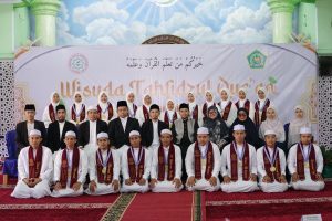 Wisuda Tahfidz alQur'an Angkatan Ke-6 yang berlangsung khidmat di Masjid Besar al-Manar Jatinagara, Kabupaten Ciamis, pada Rabu (17/6/2026).