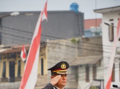 Polresta Bandung Gelar Upacara HUT ke-80 RI, Kapolresta Pimpin Upacara di Lapangan Mapolresta
