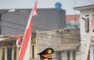 Polresta Bandung Gelar Upacara HUT ke-80 RI, Kapolresta Pimpin Upacara di Lapangan Mapolresta
