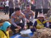 Polresta Bandung Ikuti Penanaman Bawang Putih Serentak, Dukung Ketahanan Pangan Nasional