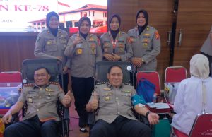 Setetes Darah Untuk Kemanusiaan, Polwan Polda Jabar Gelar Donor Darah Dalam Rangka HUT Polwan ke-78
