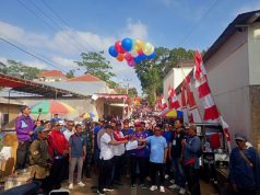 Ribuan Warga Desa Mulyasari Antusias Ikuti Jalan Sehat Yang Digelar Perusahaan Mandiri Jay