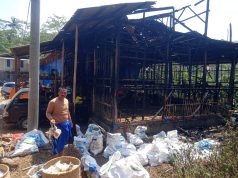 Kandang Dan Ayam Siap Panen Milik Bapak Deni/Inul Di Desa Nagarawangi Ludes Terbakar