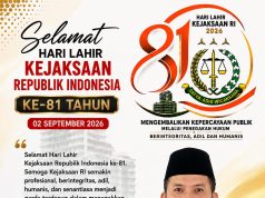HUT Ke-81 Kejaksaan RI, Teddy Setiadi: Terus Jaga Integritas dan Tegakkan Hukum Berkeadilan
