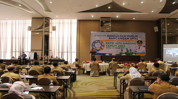 Kejar Capaian Pembangunan, Pemkot Bandung Gelar Konsultasi Publik RKPD Pembangunan