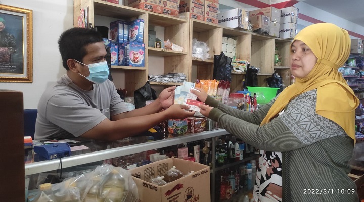 Bantuan Pemerintah Program Keluarga Harapan (PKH) Kecamatan Pamarican Kembali Di Salurkan Melalui Agen Resmi E-Warung Suyono PKH