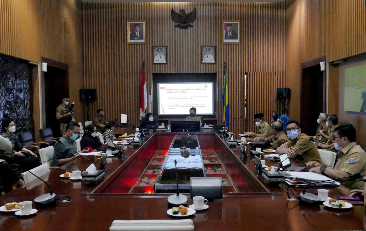 BPK Bakal Serahkan Hasil Pemeriksaan LKPD Pemkot Bandung Pekan Depan