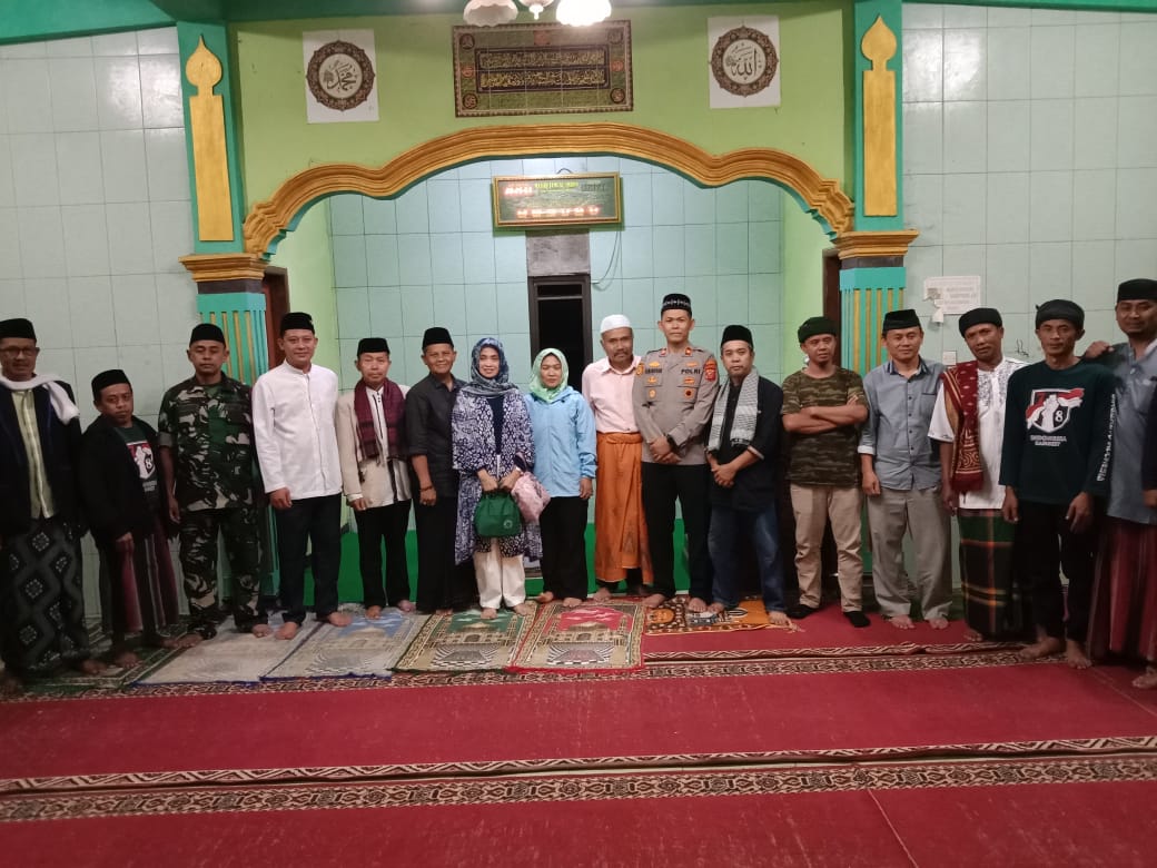 Kapolsek Ibun Iptu Ilmansyah Hadiri Kegiatan Tarling Forkopimcam di Masjid Jami Al Imron Desa Karyalaksana