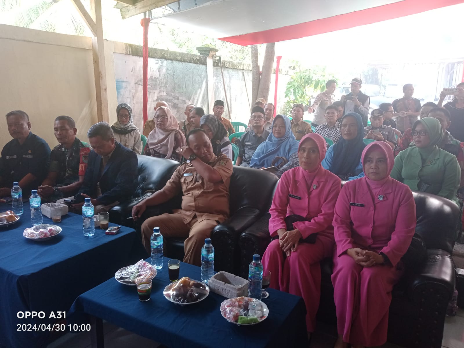 Polsek Cisolok Polres Sukabumi Gelar Pisah Sambut