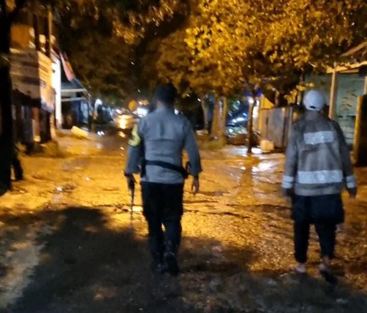 Bhabin Polsek Cangkuang, Laksanakan Pengecekkan Rumah Kosong Yang Ditinggal Mudik