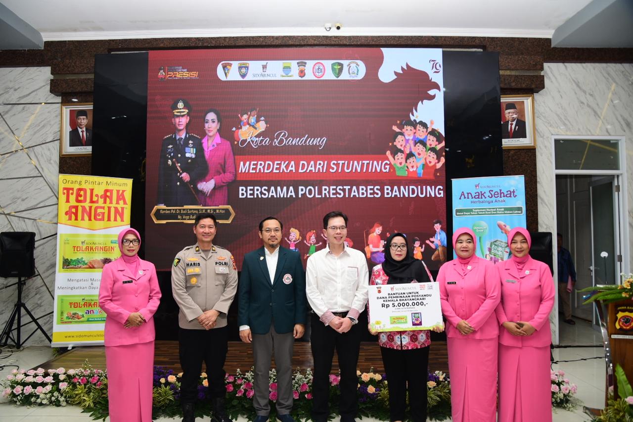 Polrestabes Bandung Turut Membantu Pencegahan Stunting di Kota Bandung
