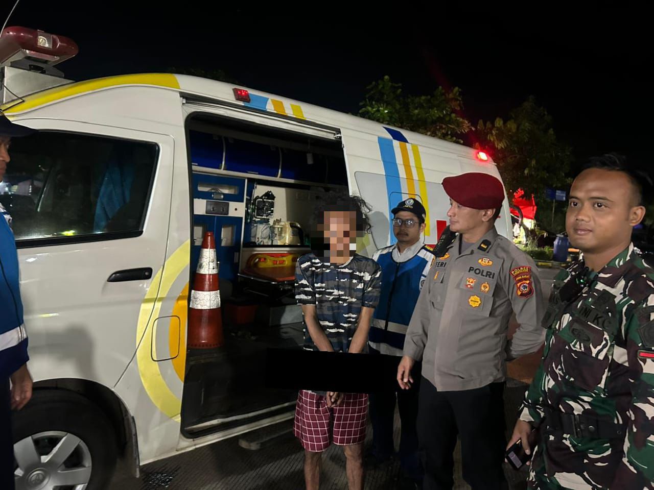 Pria Berteriak di Pinggir Tol Diamankan, Respons Cepat Polisi Cegah Bahaya di Jalur Mudik