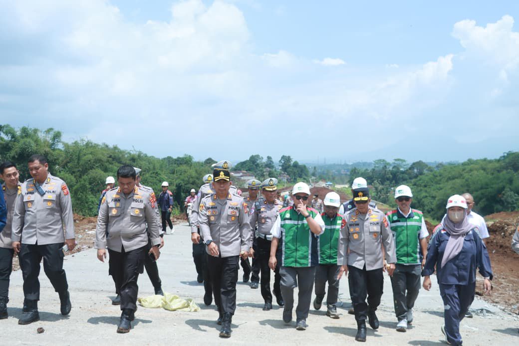 Kapolda Jabar Cek Tol Bocimi Seksi 3, Akan Difungsikan Saat Mudik Lebaran 2026