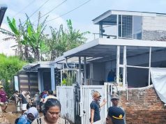 ‎ ‎*Banjir Rendam Permukiman di Karangpawitan, Polisi Sigap Cek TKP dan Lakukan Penanganan*