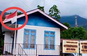“LSM Fakta Kecam Kantor Desa Koto Patah Diduga Keras Lecehkan Bendera Merah Putih, Kibarkan Bendera Sobek”
