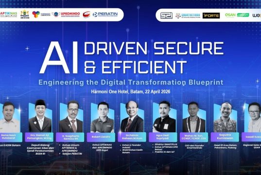 Kolaborasi Yorindo, APTIKNAS, APKOMINDO dan BSSN Sukses Gelar Roadshow ke-4 “AI Driven Secure & Efficient” di Batam