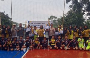 SMPN 6 Andapraja Menggelar Pertandingan Bola Voli Antar SD/MI NESIXRA CAMPITITION Jilid 3 Meriah