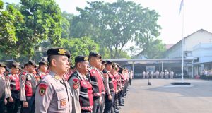 Kapolrestabes Bandung Pimpin Sertijab Tiga Kapolsek, Tekankan Sinergi Jaga Kamtibmas