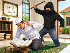 Sadis, Sachroni Dihantam Palu Saat Khusyuk Dengar Pengajian