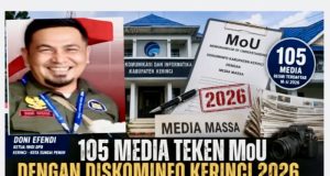 Ketua IWO Doni Efendi Meminta Diskominfo Kabupaten Kerinci Transparan Mengenai MOU Dengan Media Cetak dan Online