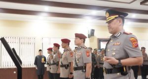 Polda Jabar Gelar Sertijab Pejabat Utama dan Lantik Kapolrestabes Bandung Baru