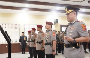 Polda Jabar Gelar Sertijab Pejabat Utama dan Lantik Kapolrestabes Bandung Baru