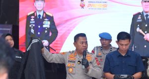 Konferensi Pers Tindak Pidana Pemerkosaan dan Curas