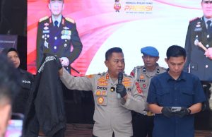 Konferensi Pers Tindak Pidana Pemerkosaan dan Curas