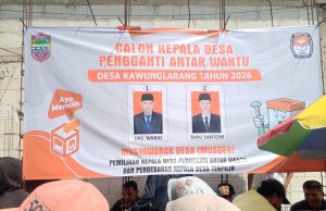 Musdes Pemilihan Kades PAW Desa Kawunglarang Digelar, Drs. Warjo dan Tanu Santoni Bersaing Rebut Dukungan Warga, Dihadiri Forkopimcam