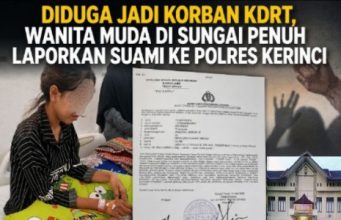 Diduga Jadi Korban KDRT, Wanita Muda di Sungai Penuh Laporkan Suami ke Polres Kerinci
