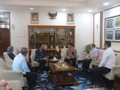 Silaturahmi Perkuat Sinergitas, Dansat Brimob Polda Jabar Kunjungi Kantor Perwakilan Bank Indonesia Jawa Barat