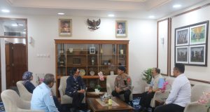 Silaturahmi Perkuat Sinergitas, Dansat Brimob Polda Jabar Kunjungi Kantor Perwakilan Bank Indonesia Jawa Barat