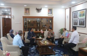 Silaturahmi Perkuat Sinergitas, Dansat Brimob Polda Jabar Kunjungi Kantor Perwakilan Bank Indonesia Jawa Barat