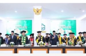 IAIN Kerinci Kukuhkan 538 Wisudawan S1 dan S2 Angkatan XII Dalam Sidang Senat Terbuka