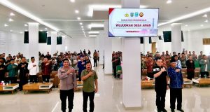 Kapolres Kerinci, Sosialisasi Kebangsaan Pencegahan IRET dan TCC Wujudkan Desa Aman