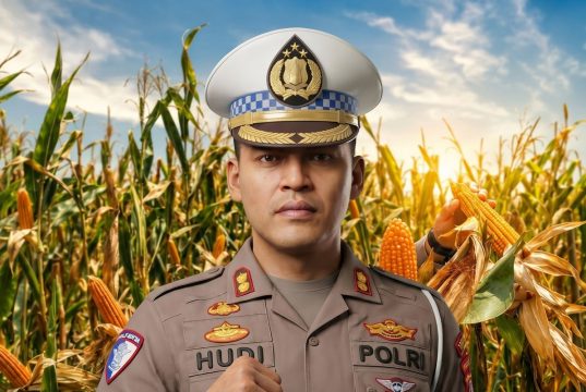 *Satlantas Polrestabes Bandung Dukung Ketahanan Pangan Nasional untuk Kesejahteraan Masyarakat*