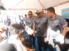 Polda Jabar Berikan Pelayanan Kesehatan Gratis kepada Masyarakat pada Kegiatan Car Free Day di Dago Cikapayang