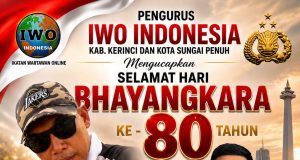 DPD IWOI Sungai Penuh-Kerinci Ucapkan Selamat Hari Bhayangkara ke-80, Apresiasi Pengabdian Polri Untuk Masyarakat